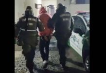 Carabinero de franco frustró robo a Tricot anoche en Angol