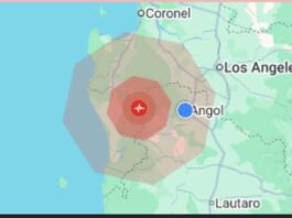 Fuerte temblor alertó a los mallequinos esta noche
